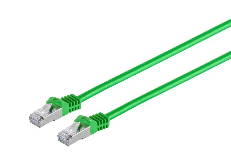 MicroConnect Cat7 S/FTP PiMF - network cable, 15 m, Green