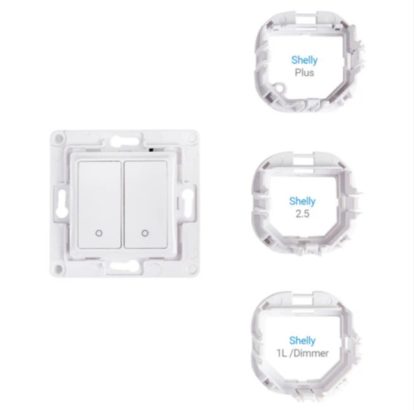 Shelly Wall switch 2 - white