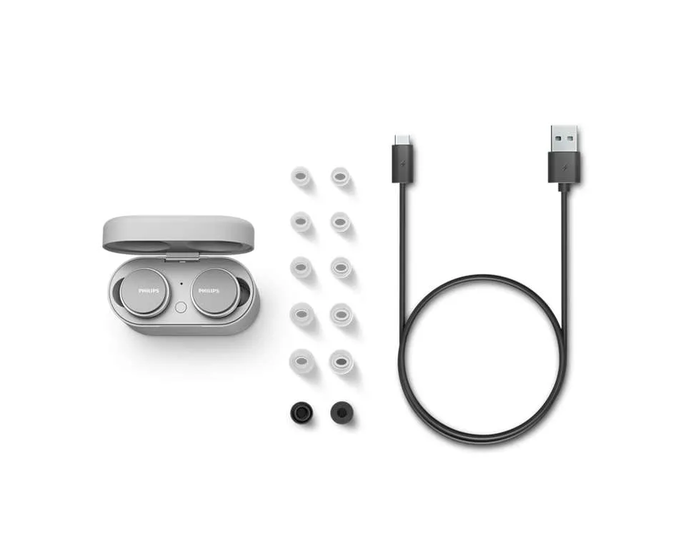Philips T8506WT ANC TWS - wireless in-ear headphones, White