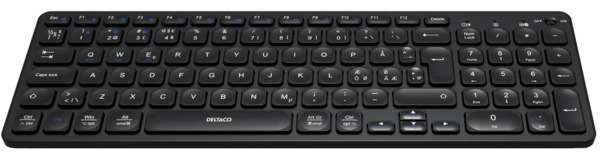 DELTACO TB-902 Wireless Keyboard, Black