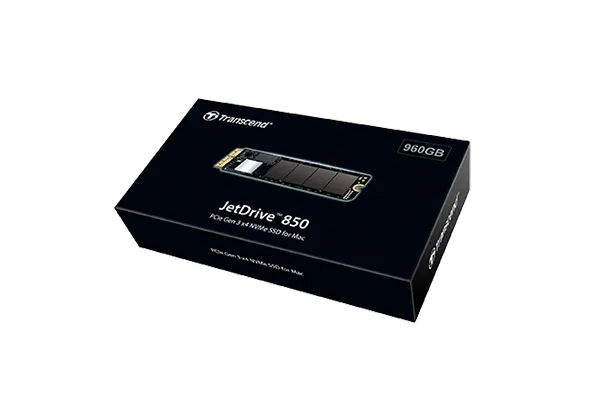 Transcend 480GB JetDrive 850, 1600 MB/s/1400 MB/s, M.2 - SSD