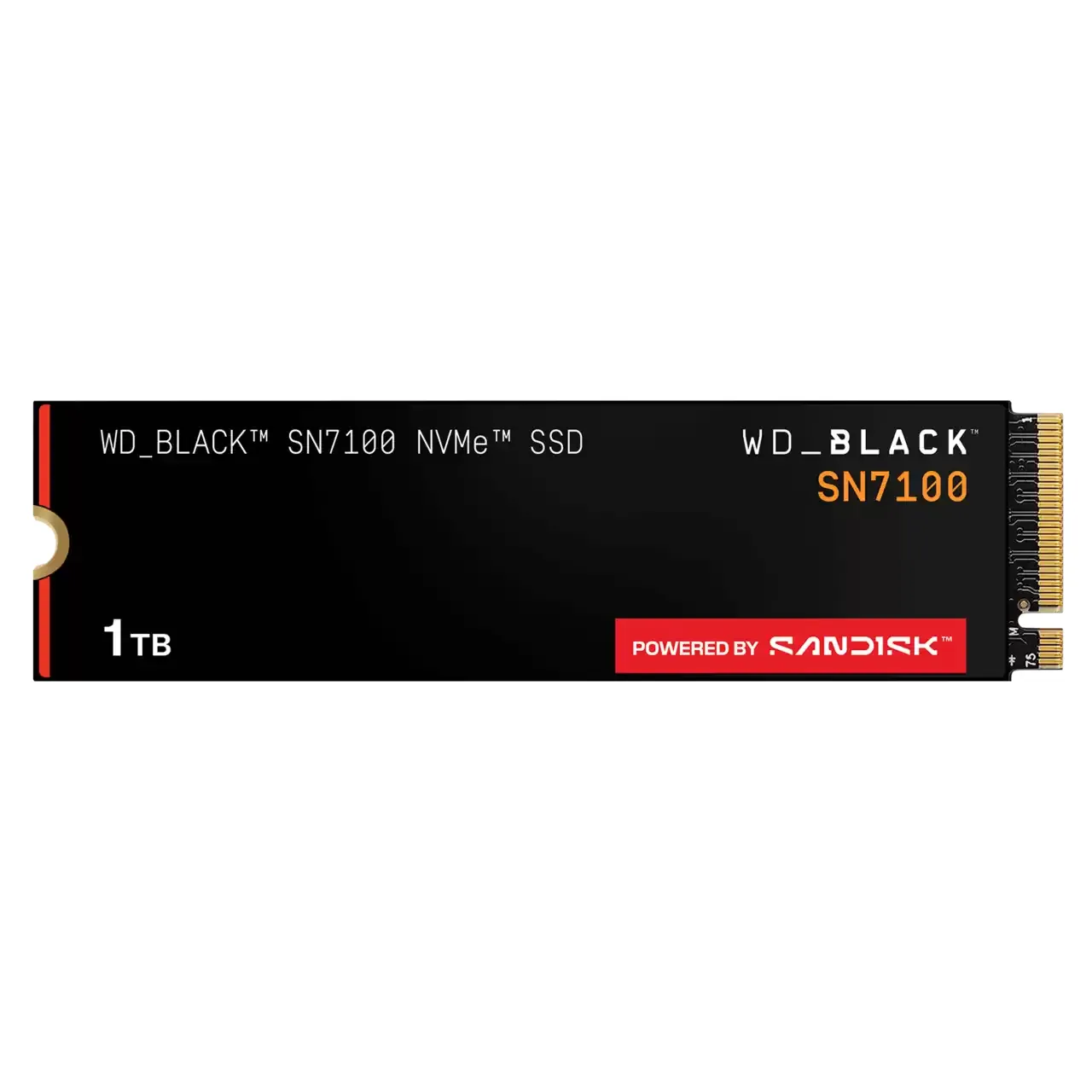 WD BLACK SN7100 1 Tt M.2 PCIe 4.0 NVMe -SSD-levy