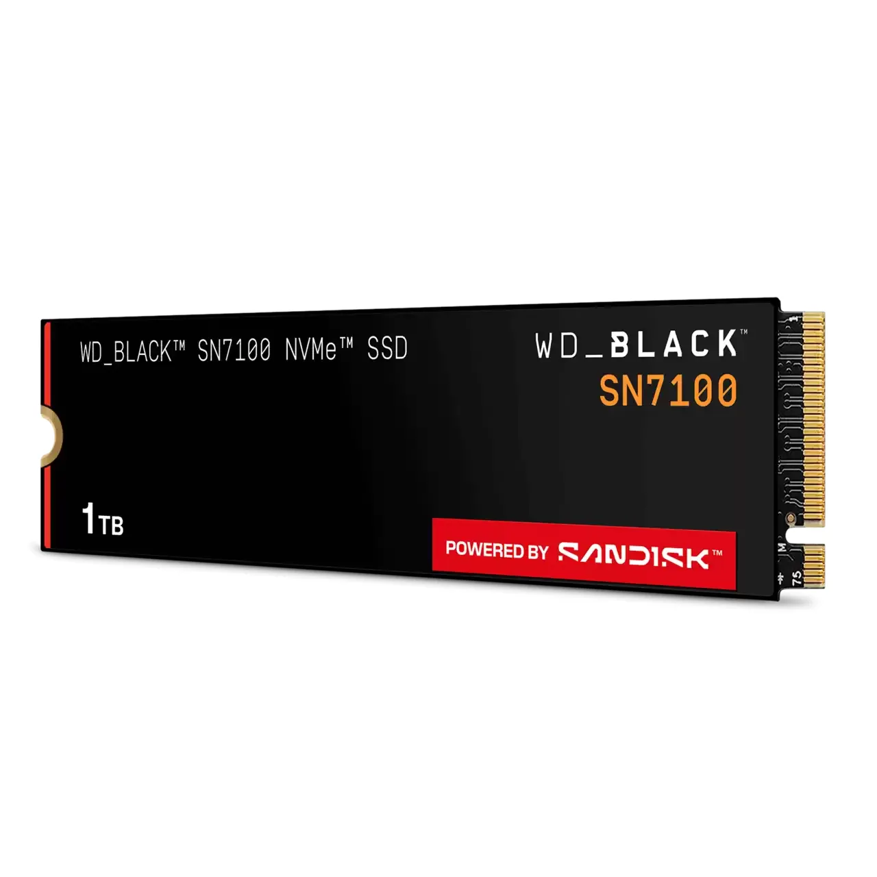 WD BLACK SN7100 1 Tt M.2 PCIe 4.0 NVMe -SSD-levy