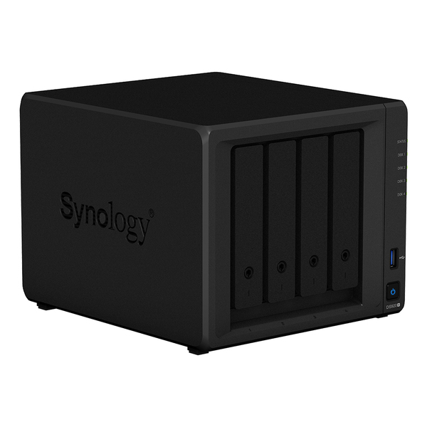 Synology Diskstation DS920+, 4x h&aring;rdiskplatser - NAS-server