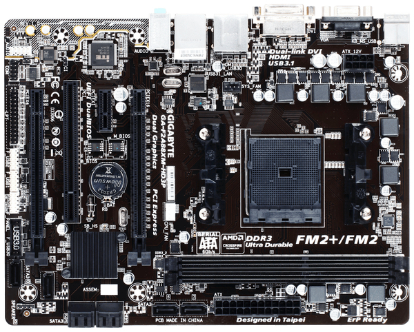 Gigabyte F2A88XM-HD3P, mATX moderkort