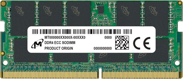 DDR4 ECC SODIMM 32GB 2Rx8 3200