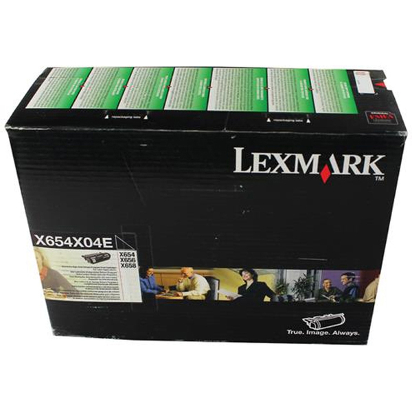 Lexmark X654X04E Extra High Yield -laserv&auml;rikasetti, musta