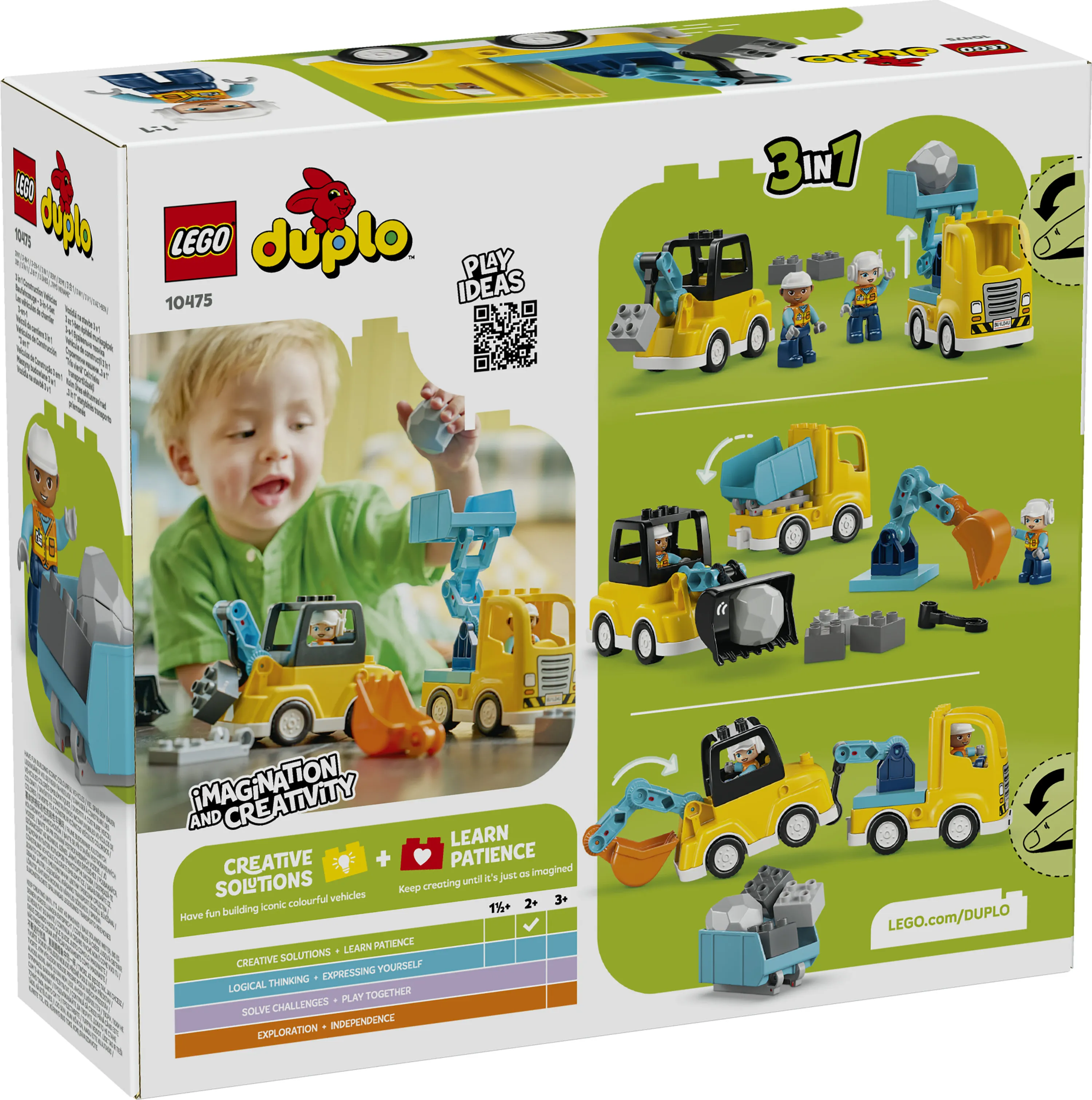LEGO DUPLO Town Byggfordon 3in1 10475