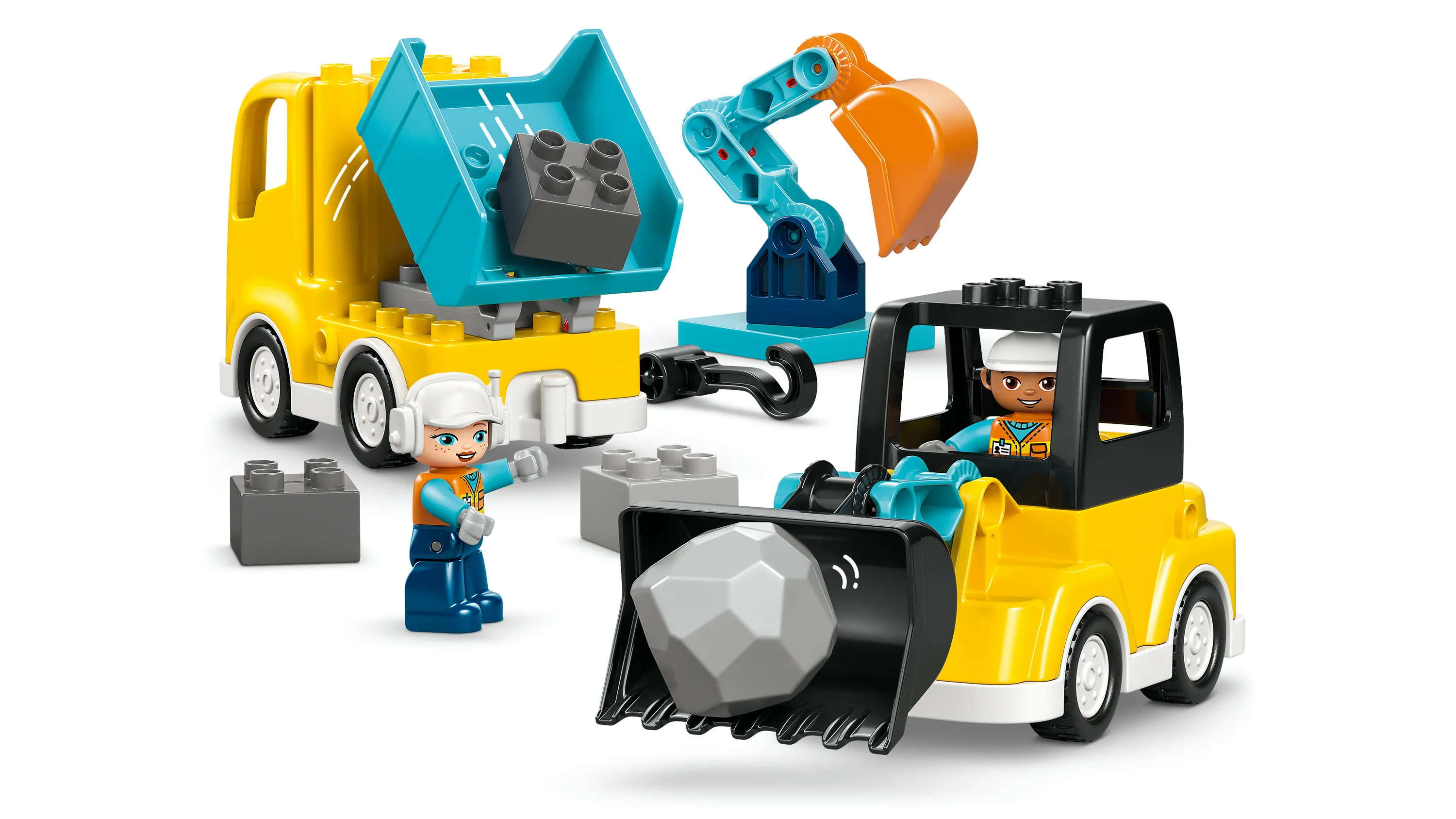 LEGO DUPLO Town Byggfordon 3in1 10475