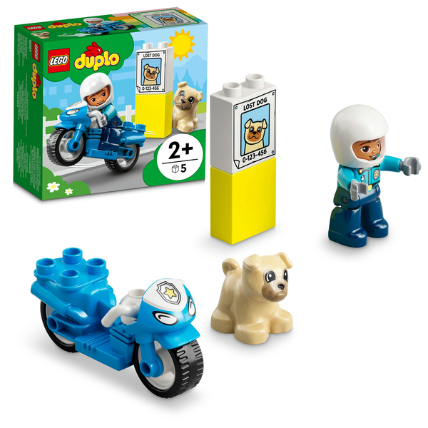 Lego Duplo - Polismotorcykel 10967