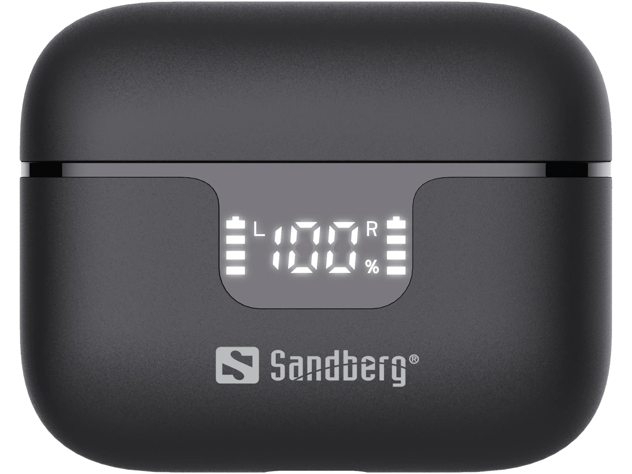 Sandberg ANC+ENC Wireless Earbuds, Black