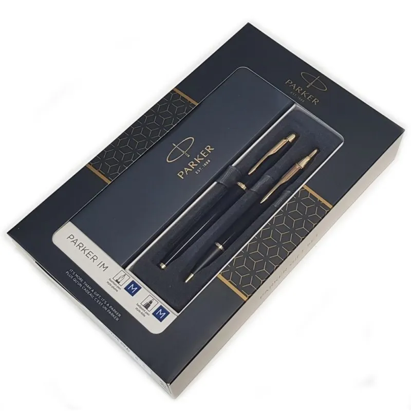 Parker Duoset black/gold - BallPoint+Fountain Pen