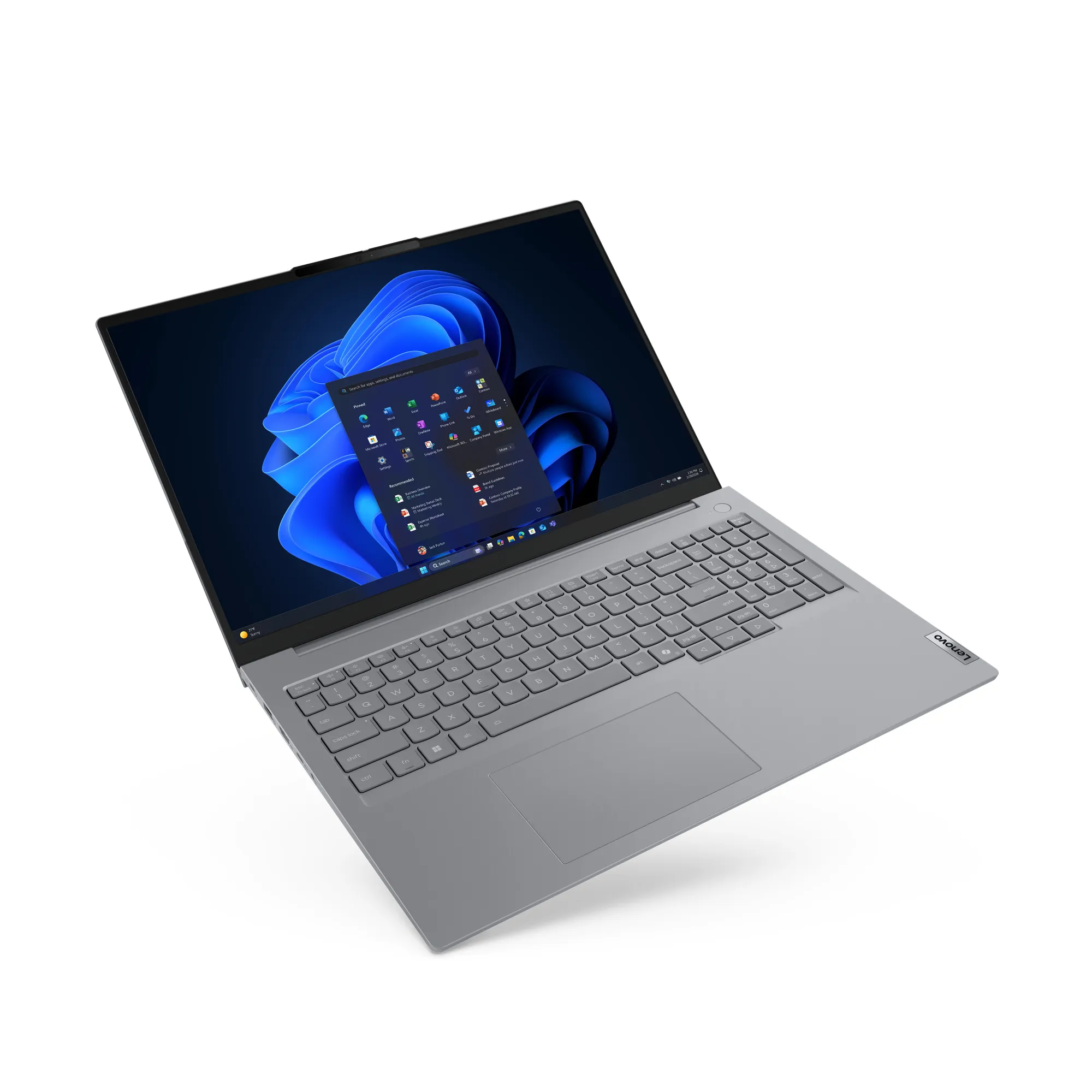 Lenovo ThinkBook 16 G9 AHP 16" Ryzen 7 250, 32GB, 512GB, Radeon 780M, Win 11 Pro - Notebook, Arctic Grey