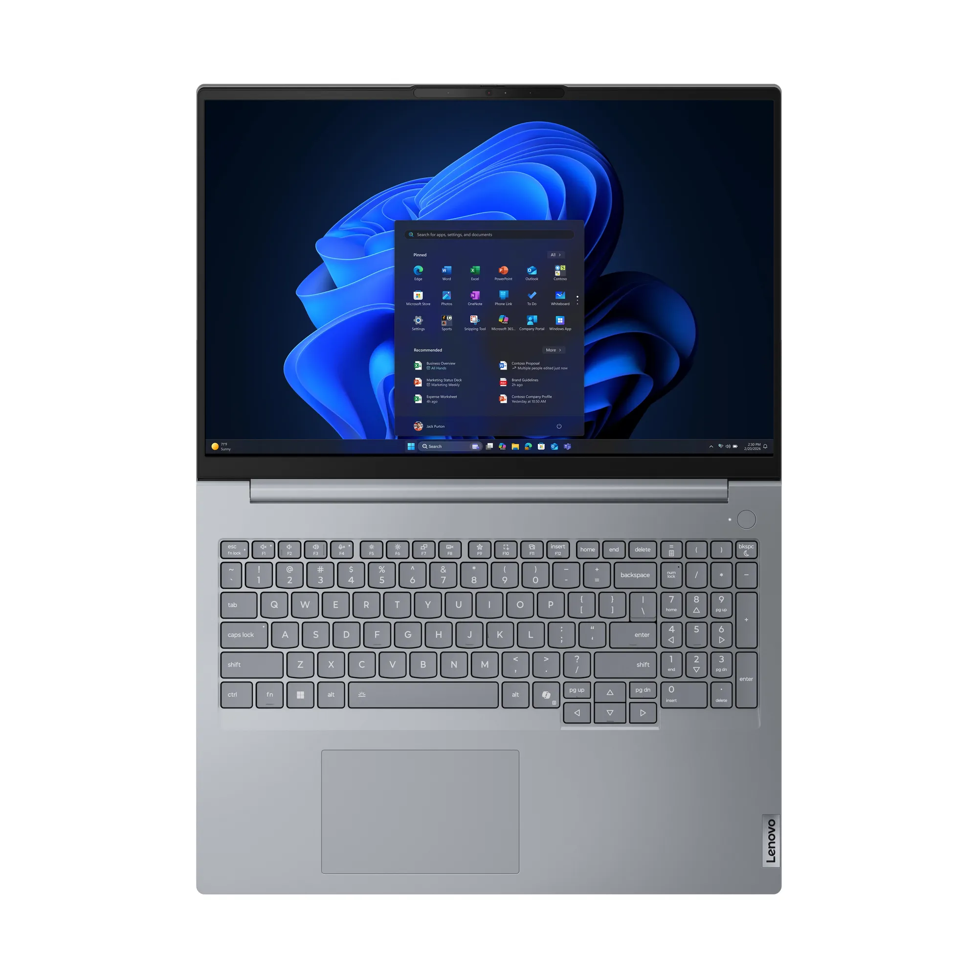 Lenovo ThinkBook 16 G9 AHP 16" Ryzen 7 250, 32GB, 512GB, Radeon 780M, Win 11 Pro - Notebook, Arctic Grey