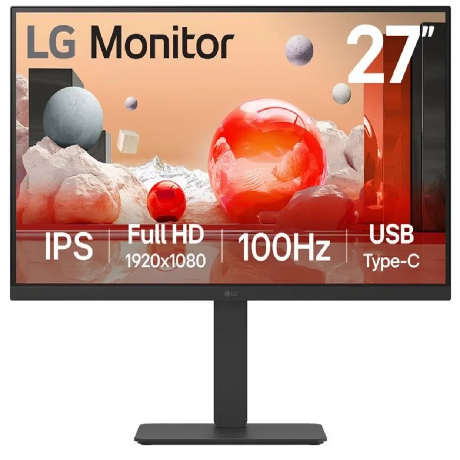 LG 27" 27BA650- Full HD, 100Hz 65W PD USB-C, IPS - monitor
