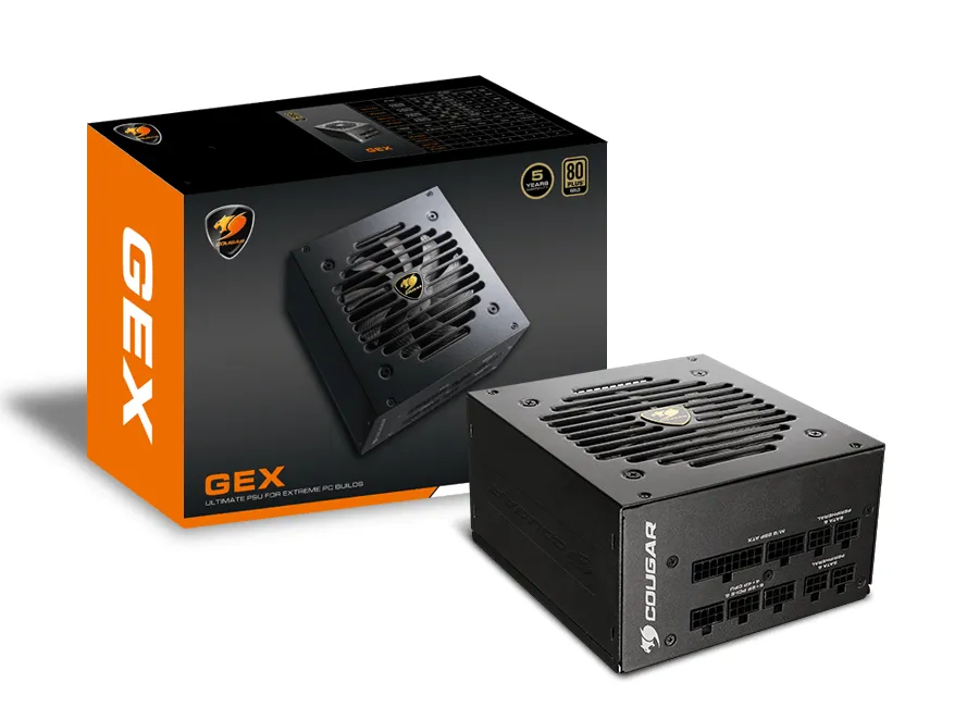 Cougar GEX 750W - Power supply, 80 Plus Gold