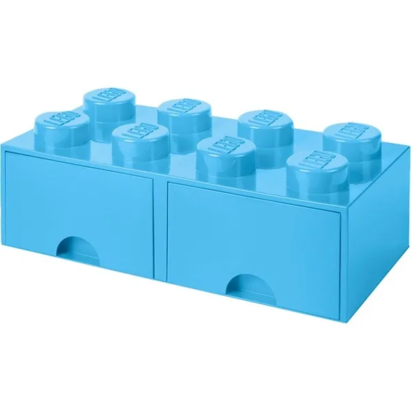 Room Copenhagen LEGO Brick Drawer 8 light blue - RC40061736
