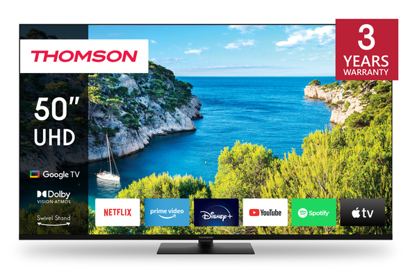 Thomson 55&quot; UHD 60Hz Google Smart - TV