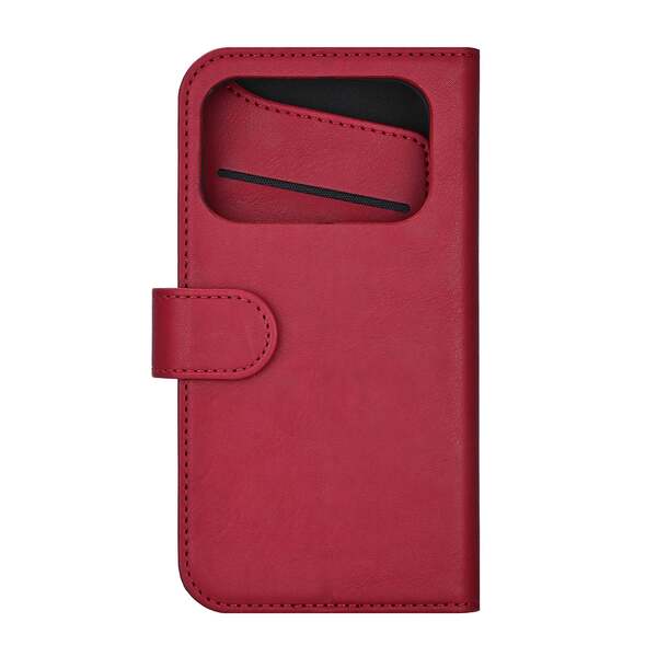 Gear Classic MagSerie iPhone 17 Pro - wallet case, Deep Red