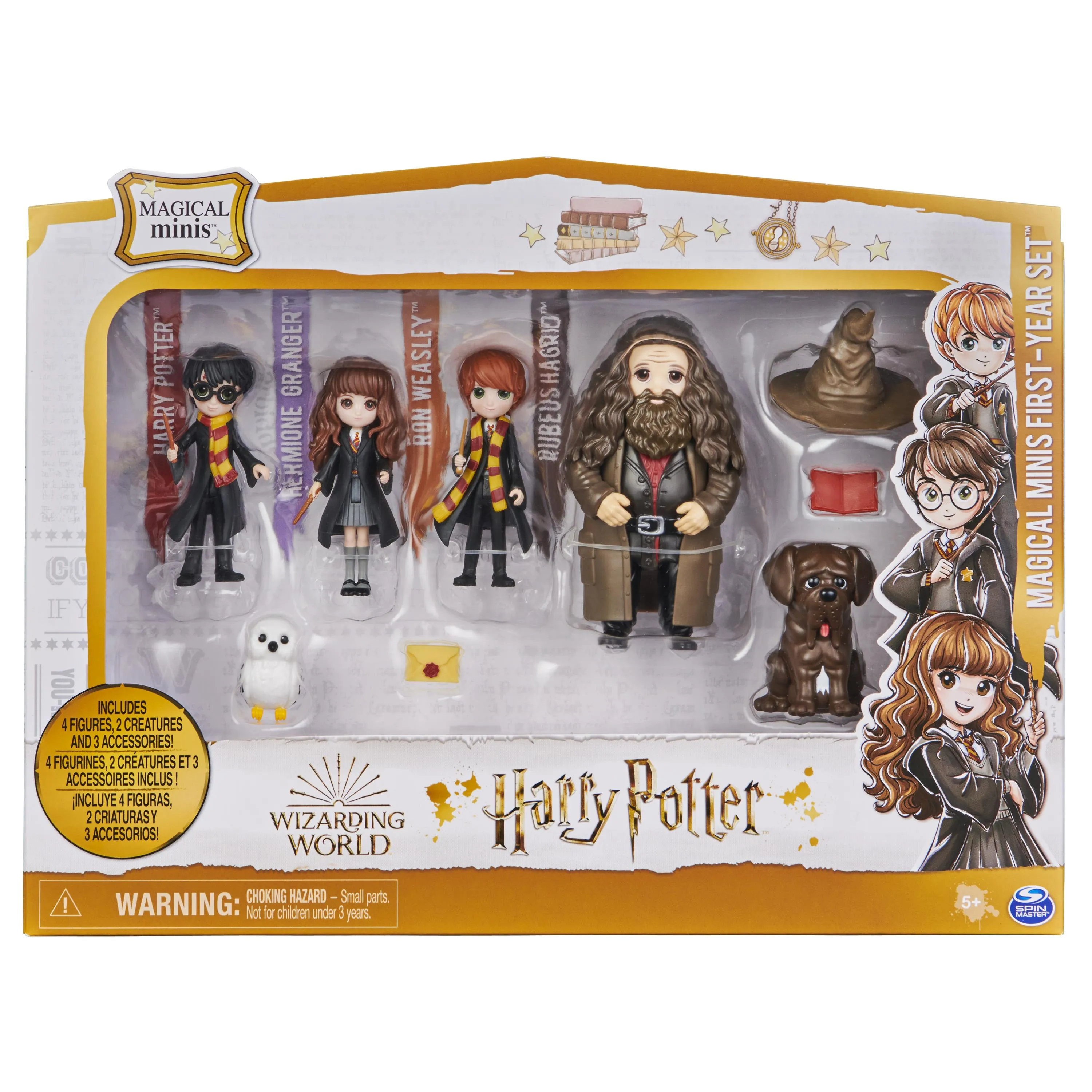 Spin Master Wizarding World Harry Potter - gift set, game figure (with several collectible figures and accessories)