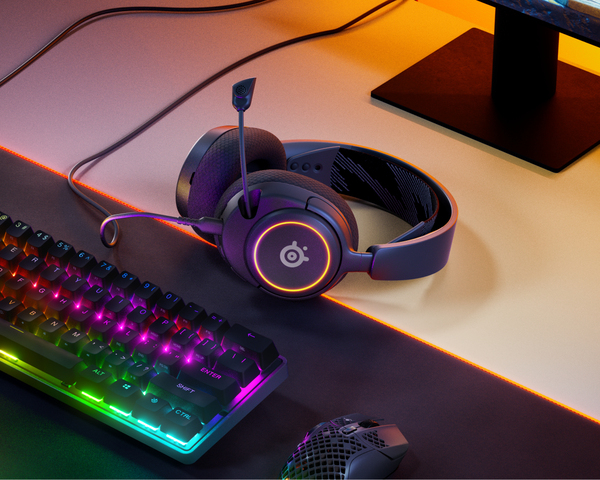 SteelSeries Arctis Nova 3 -pelikuulokkeet, musta