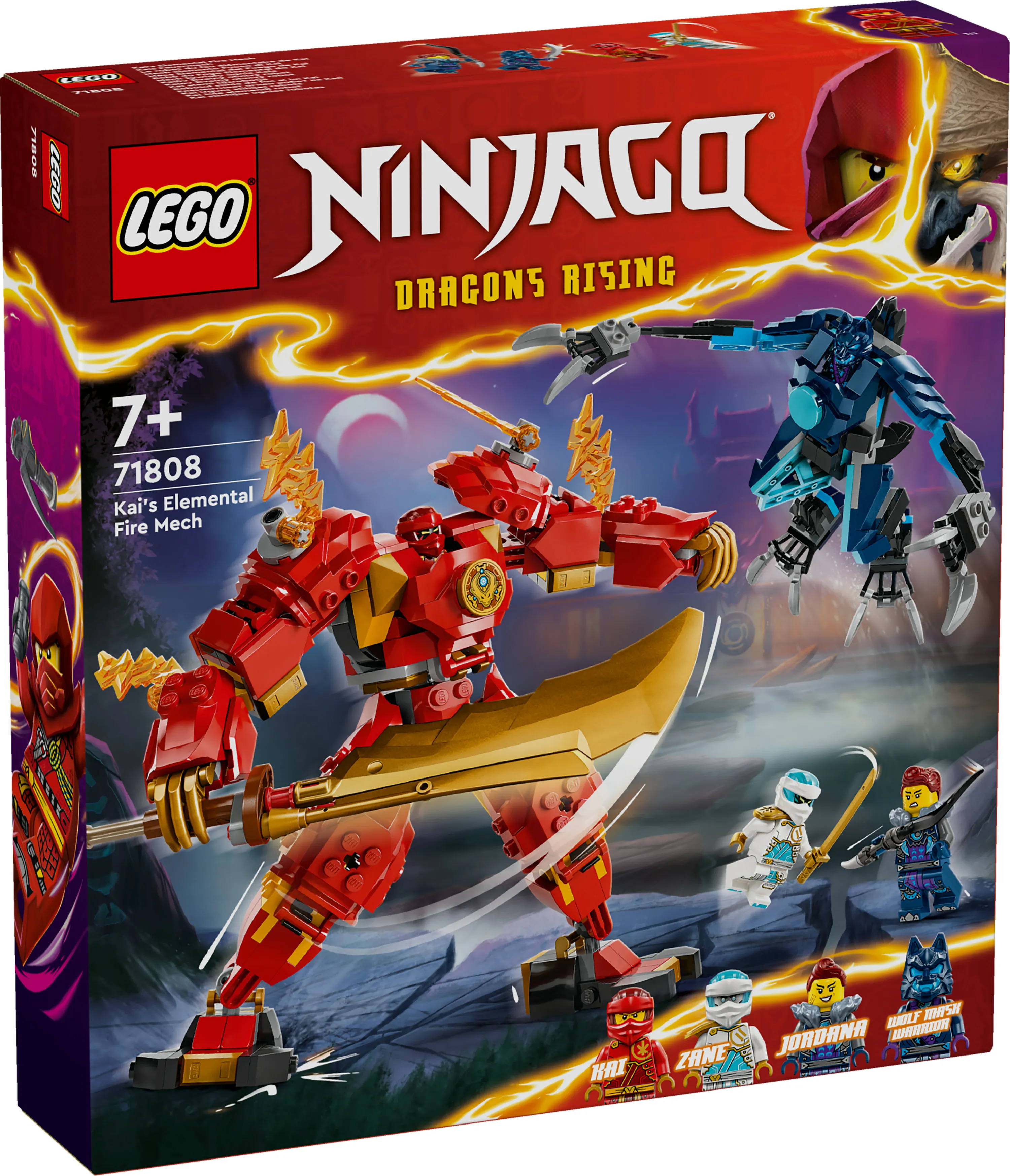 LEGO NINJAGO Kai&rsquo;s Fire Elemental Robot 71808