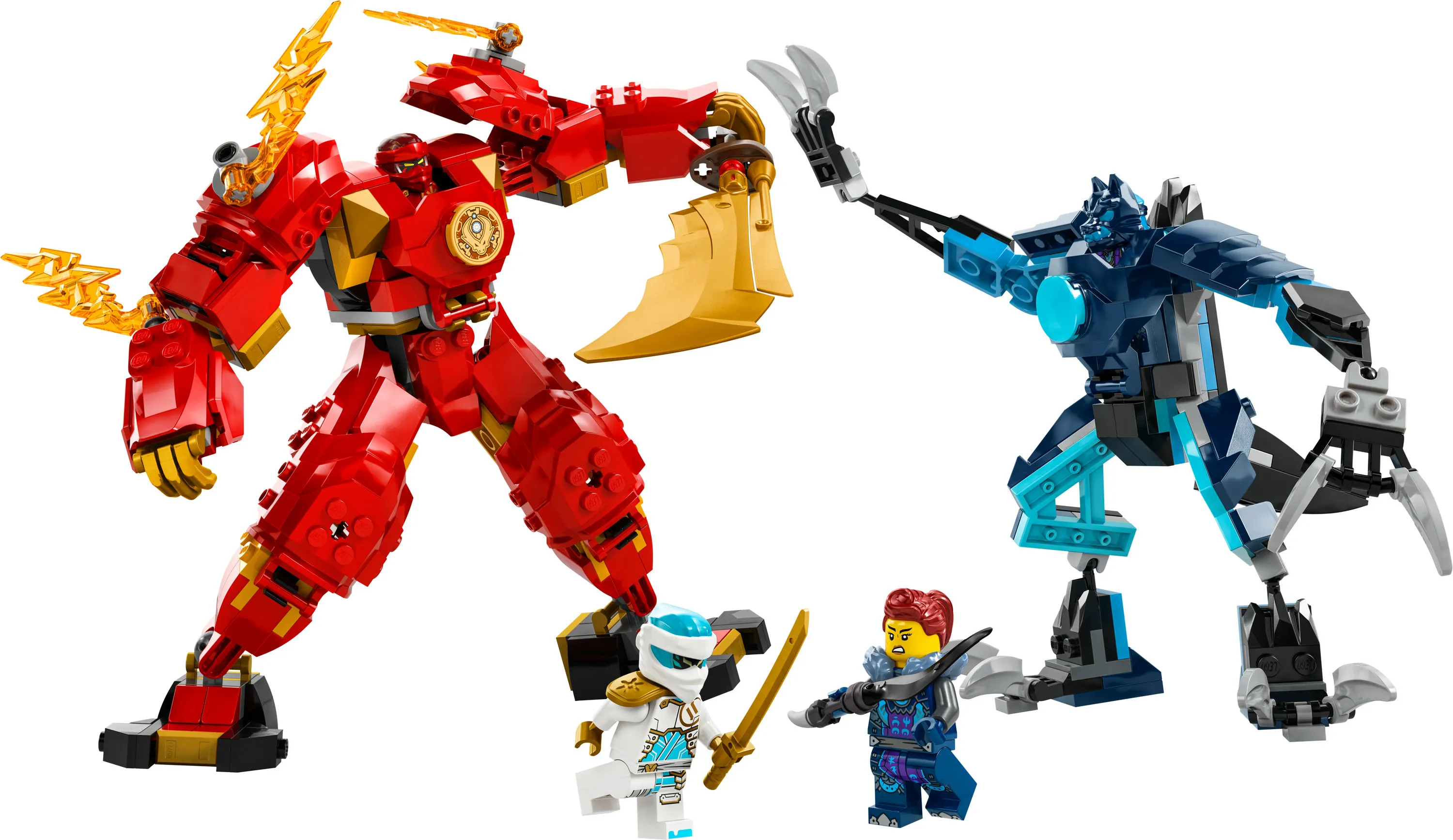 LEGO NINJAGO Kai&rsquo;s Fire Elemental Robot 71808