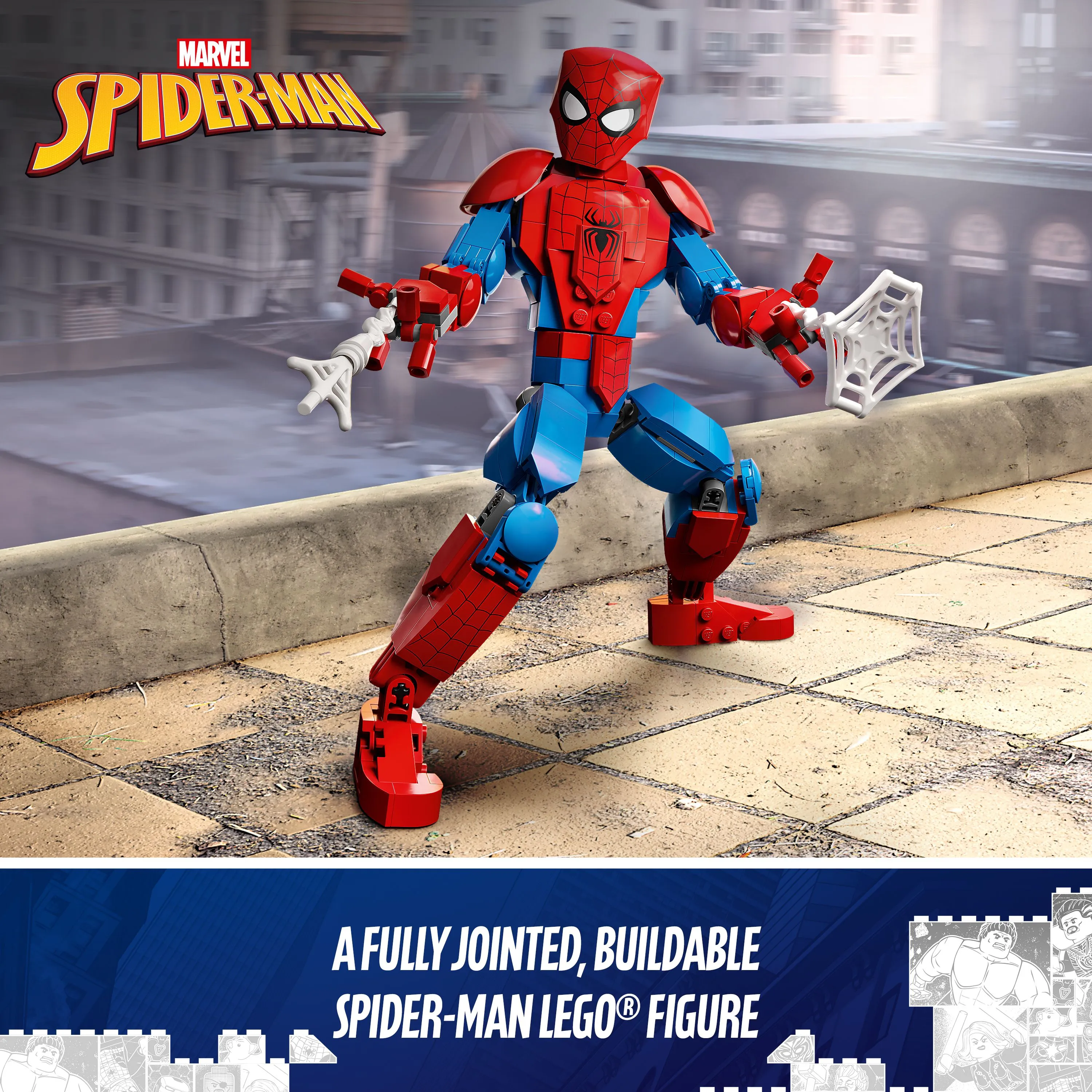 Lego Marvel Super Heroes Spider-Man Figure 76226