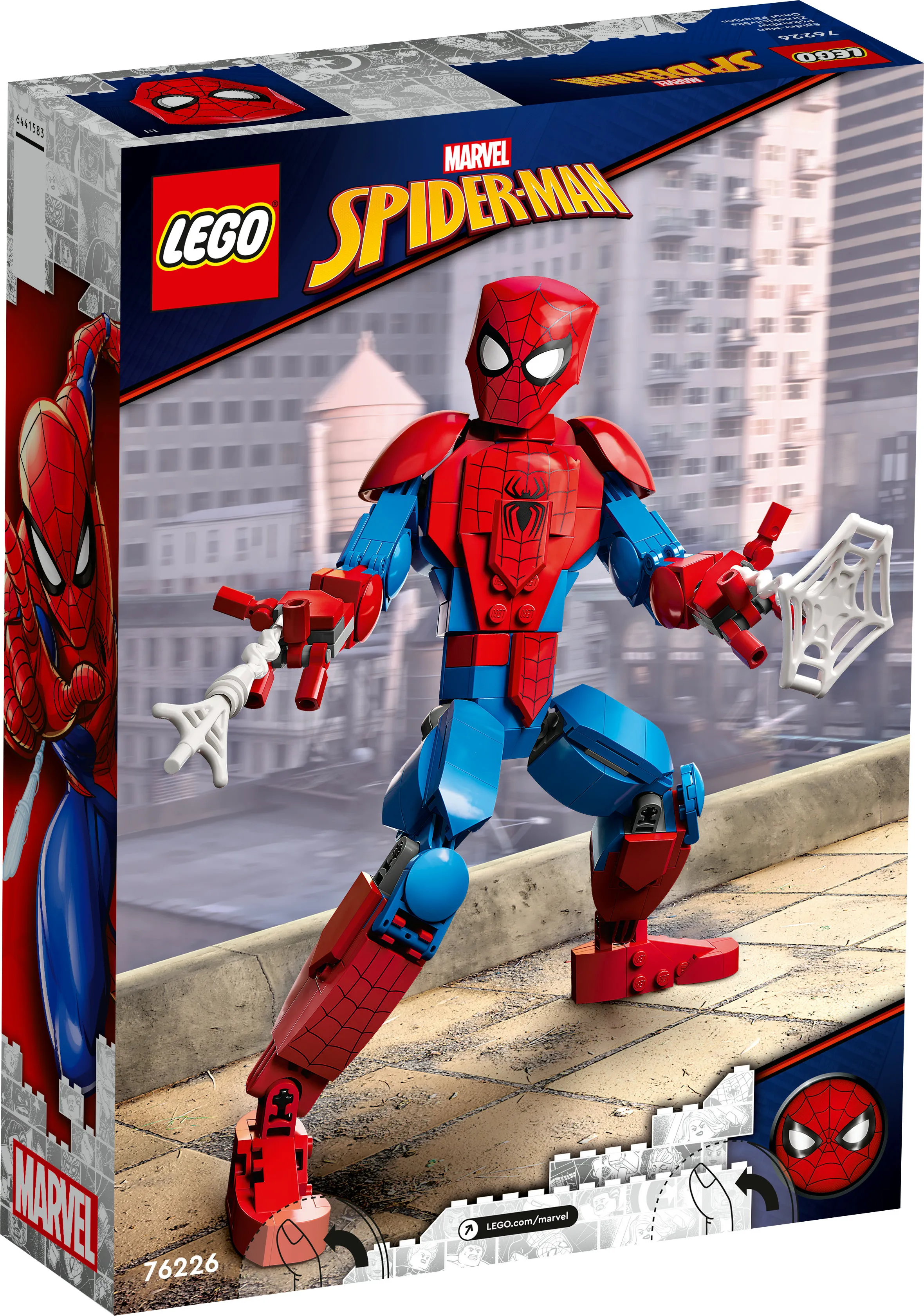 Lego Marvel Super Heroes Spider-Man Figure 76226