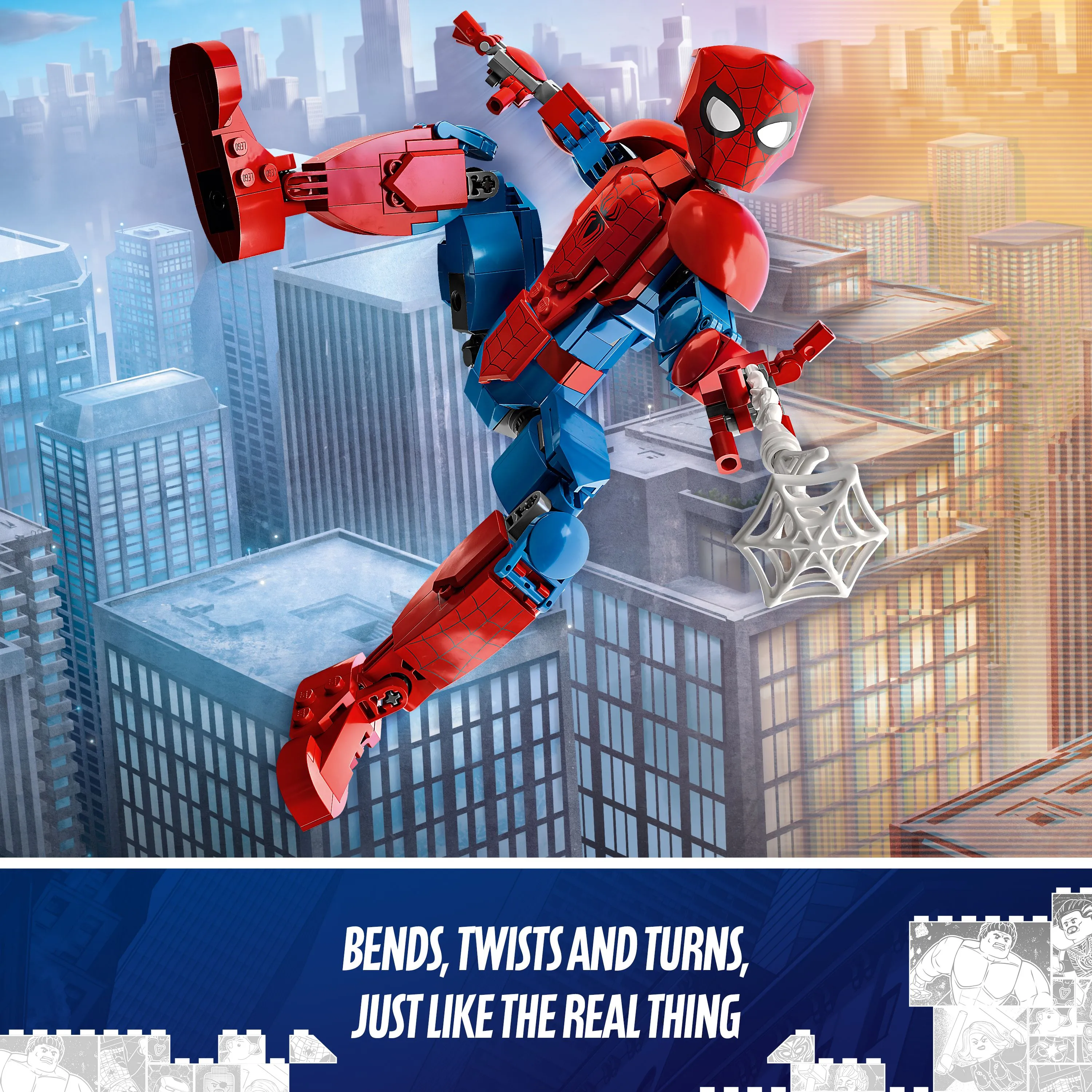 Lego Marvel Super Heroes Spider-Man Figure 76226