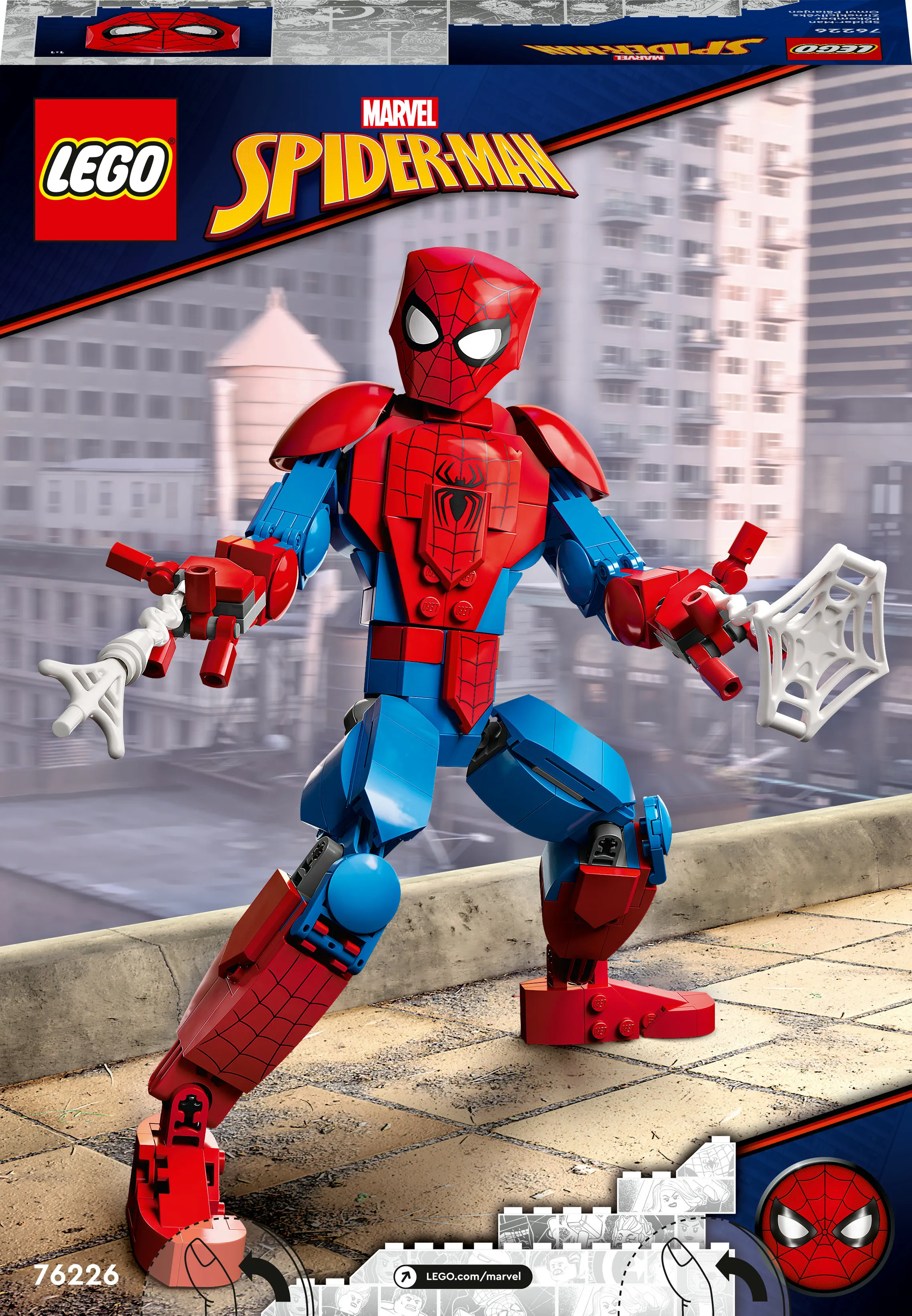 Lego Marvel Super Heroes Spider-Man Figure 76226