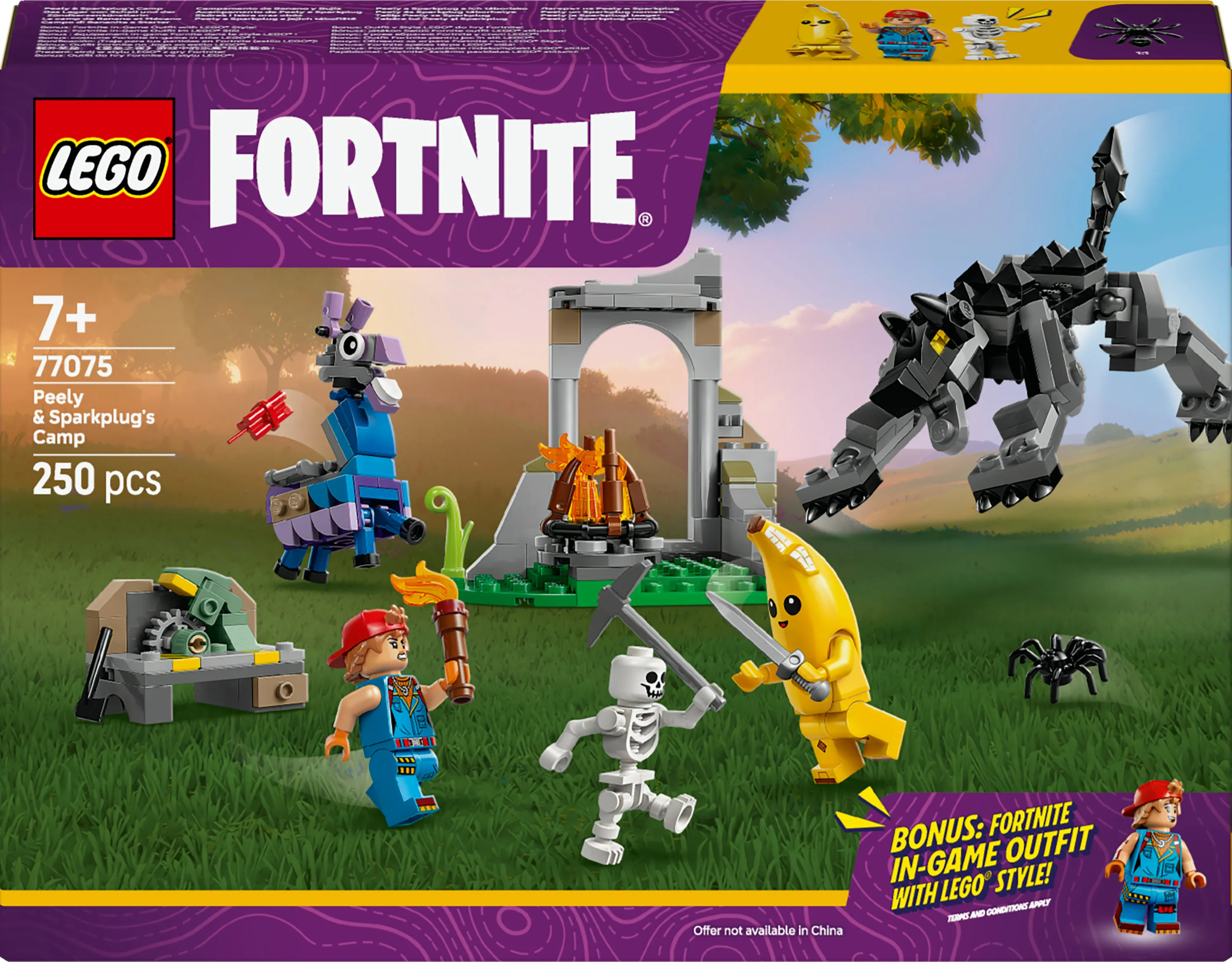 LEGO Fortnite Peelyn ja Sparkplugin seikkailu 77075