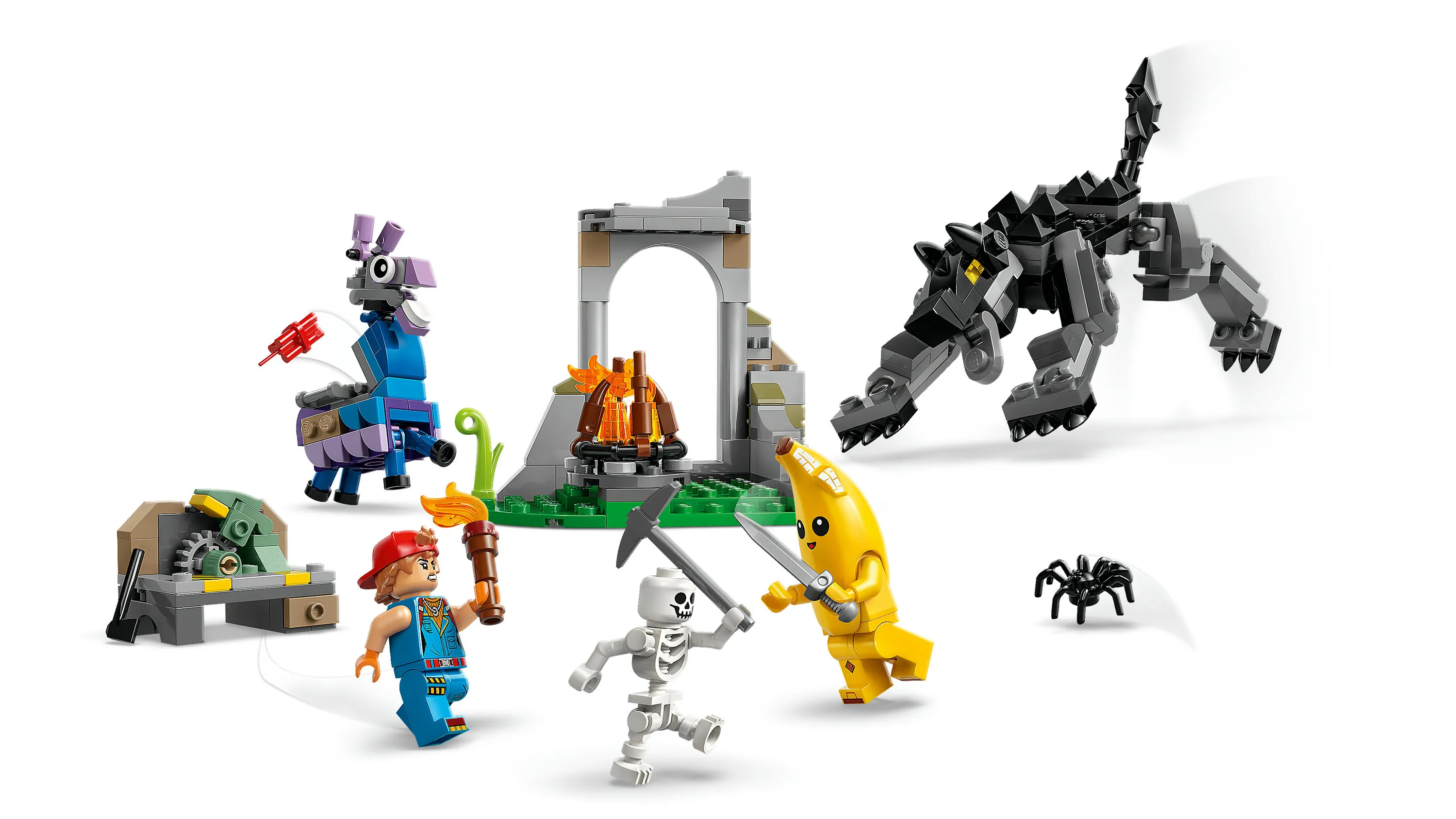 LEGO Fortnite Peelyn ja Sparkplugin seikkailu 77075