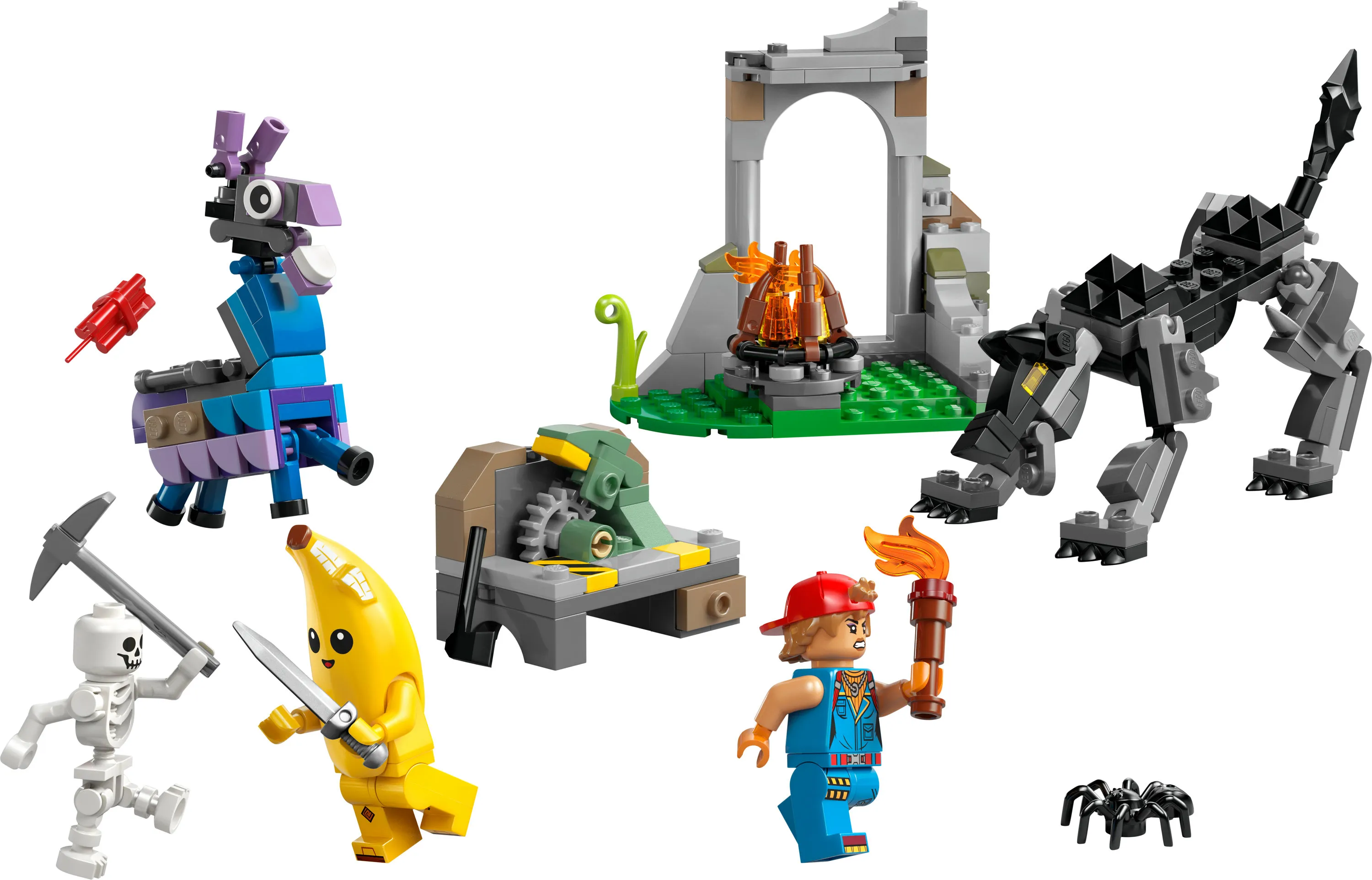 LEGO Fortnite Peelyn ja Sparkplugin seikkailu 77075