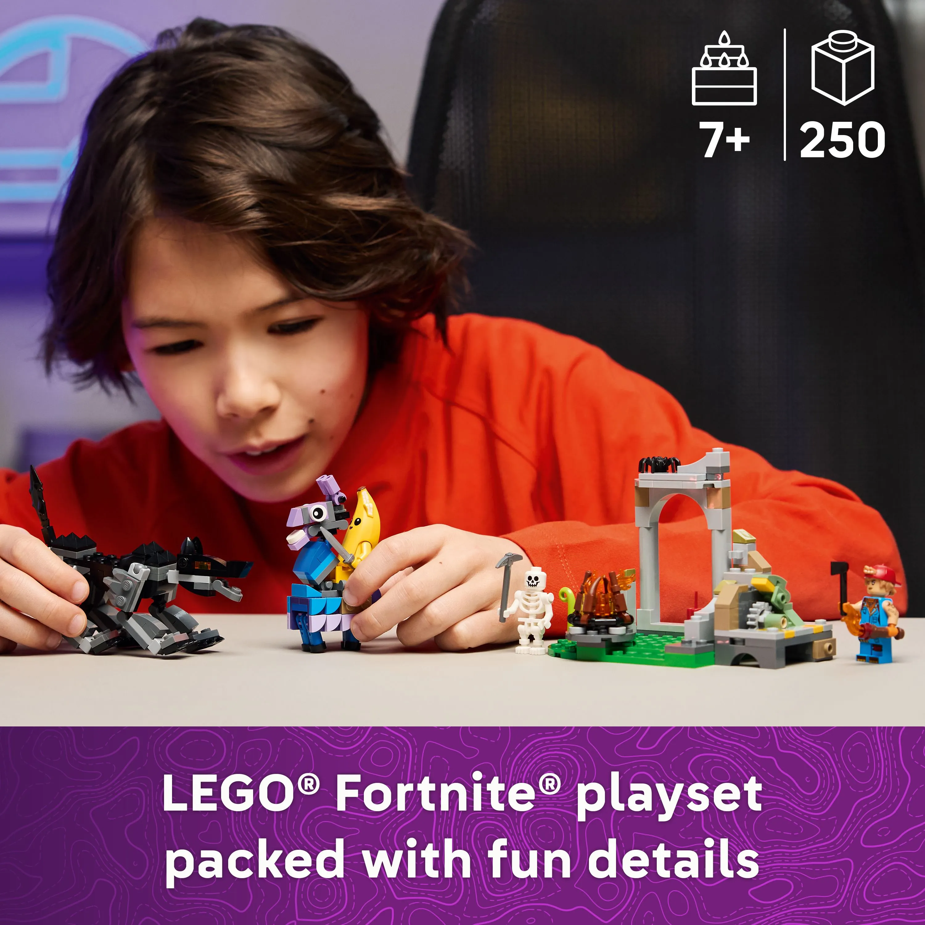 LEGO Fortnite Peelyn ja Sparkplugin seikkailu 77075