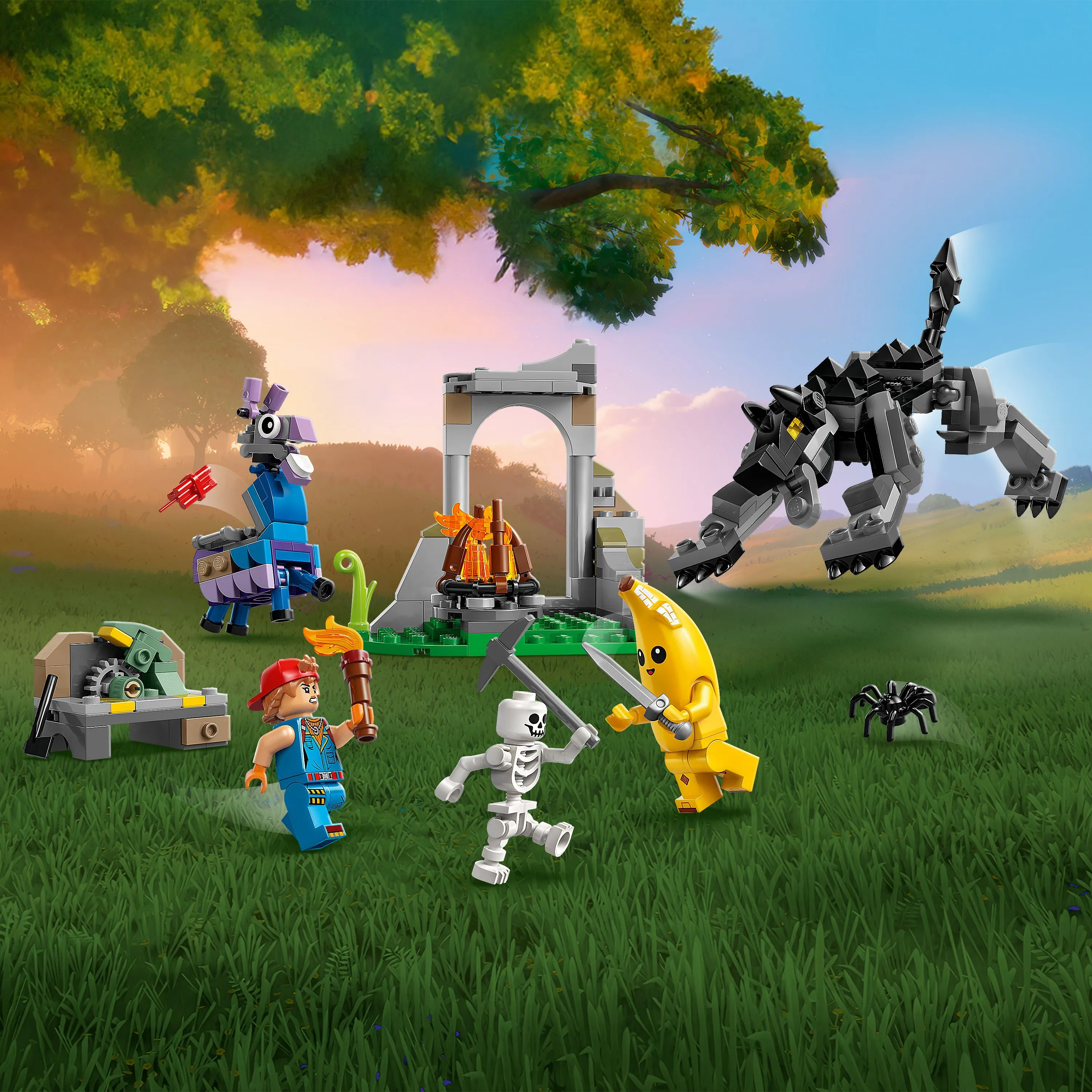 LEGO Fortnite Peelyn ja Sparkplugin seikkailu 77075