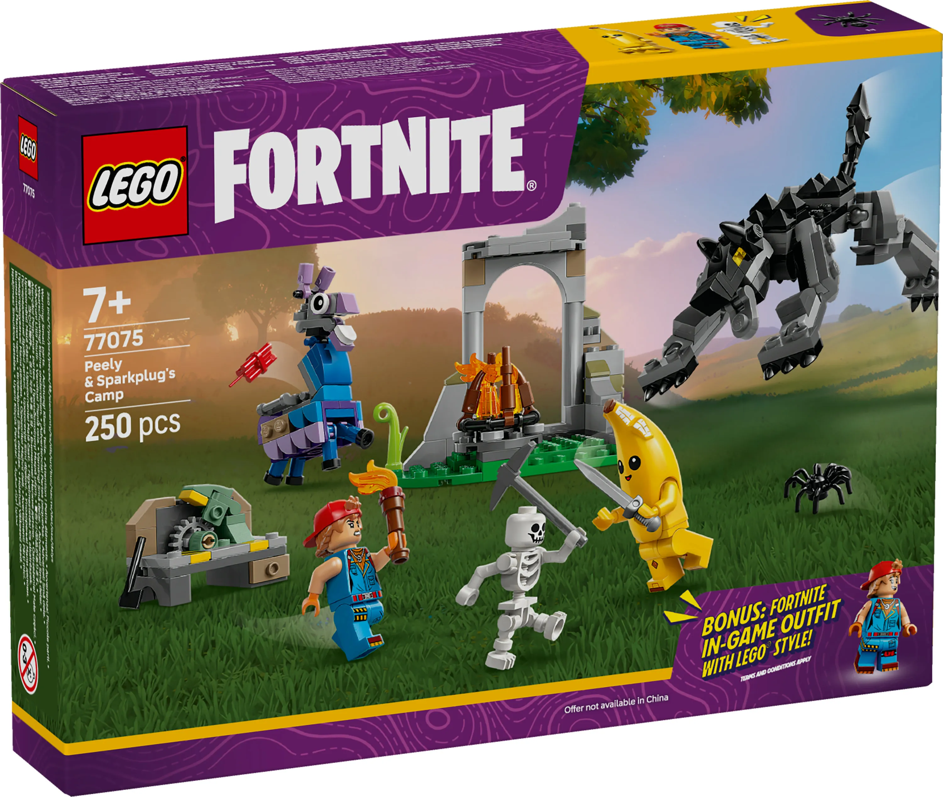 LEGO Fortnite Peelyn ja Sparkplugin seikkailu 77075