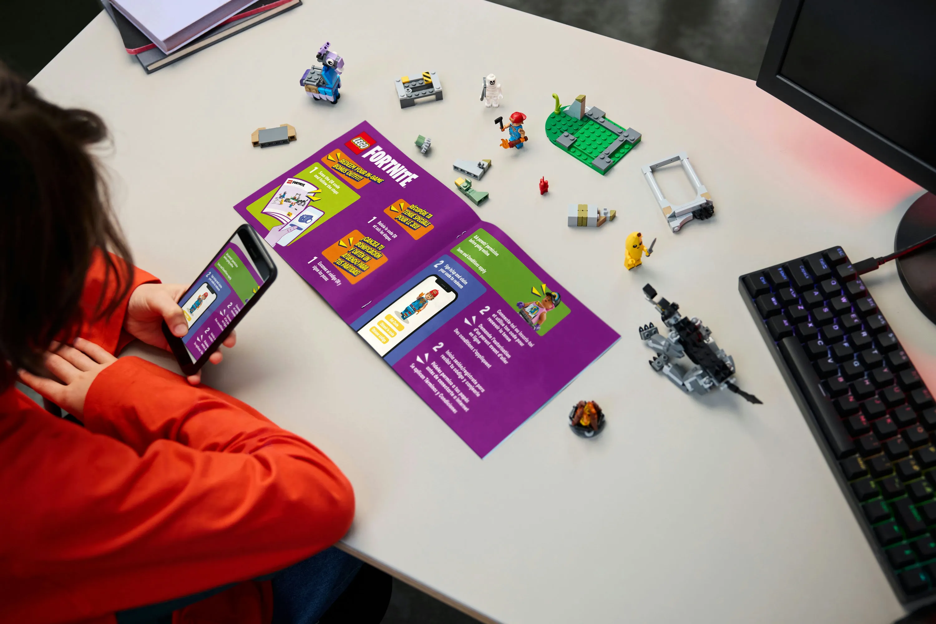 LEGO Fortnite Peelyn ja Sparkplugin seikkailu 77075