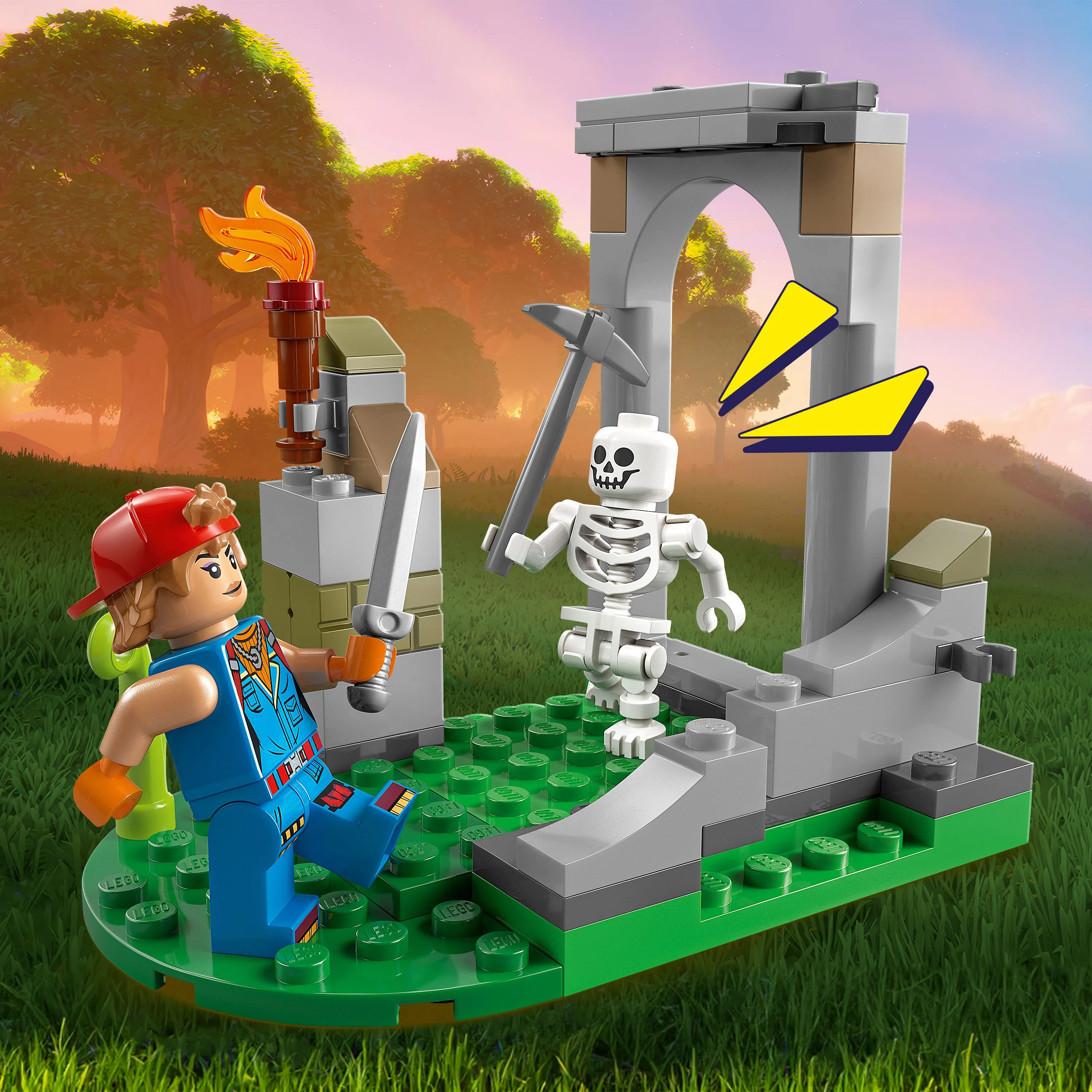 LEGO Fortnite Peelyn ja Sparkplugin seikkailu 77075