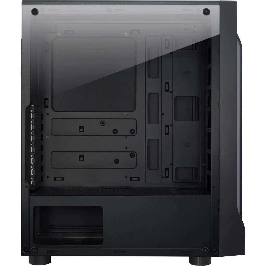 Inter-Tech A-3411 Creek Gaming RGB Midi-ATX