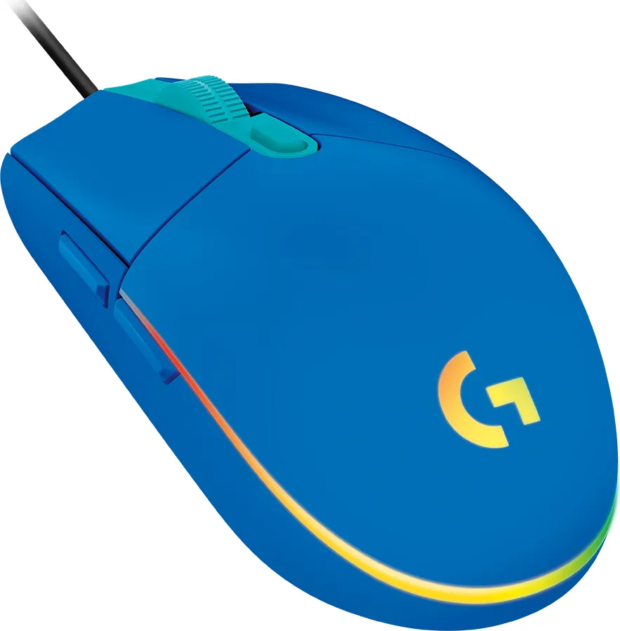 Logitech G102 Lightsync - gaming mouse, Blue