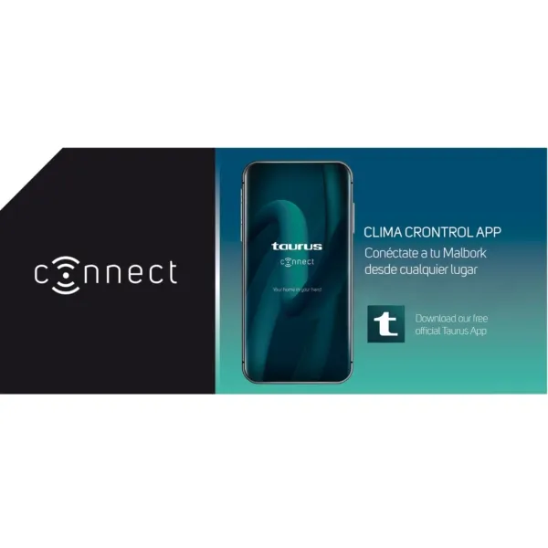 Taurus Malbork Connect 1200 WiFi -s&auml;hk&ouml;l&auml;mmitin 1200W