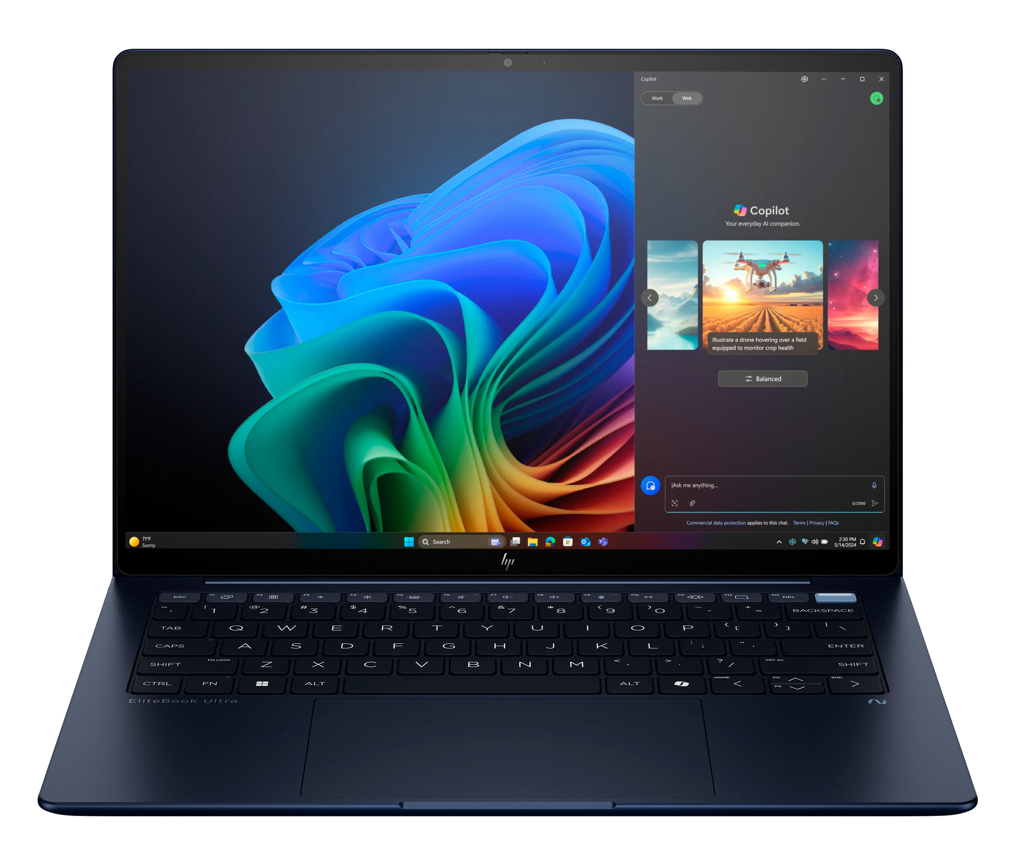 HP EBUltraG1iAI U7 258V 14 32GB/1T PC NX
