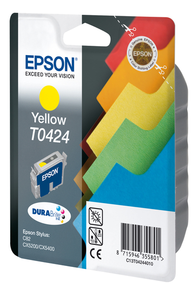 Epson St C82/Cx5200 keltainen mustepatruuna 17ml