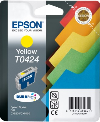 Epson St C82/Cx5200 keltainen mustepatruuna 17ml
