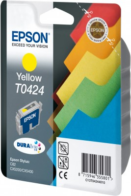 Epson St C82/Cx5200 keltainen mustepatruuna 17ml