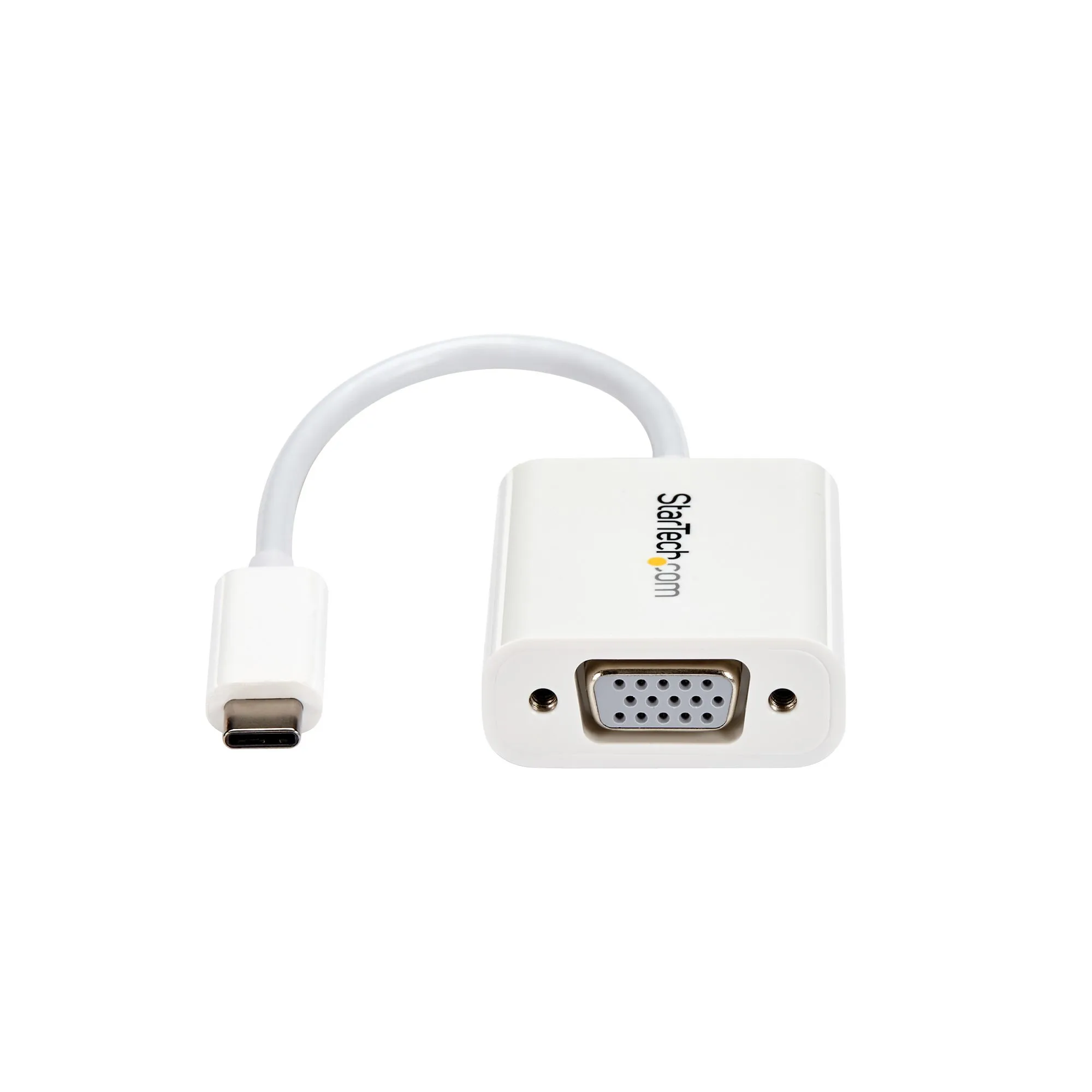 StarTech USB-C to VGA Adapter -adapteri, Musta