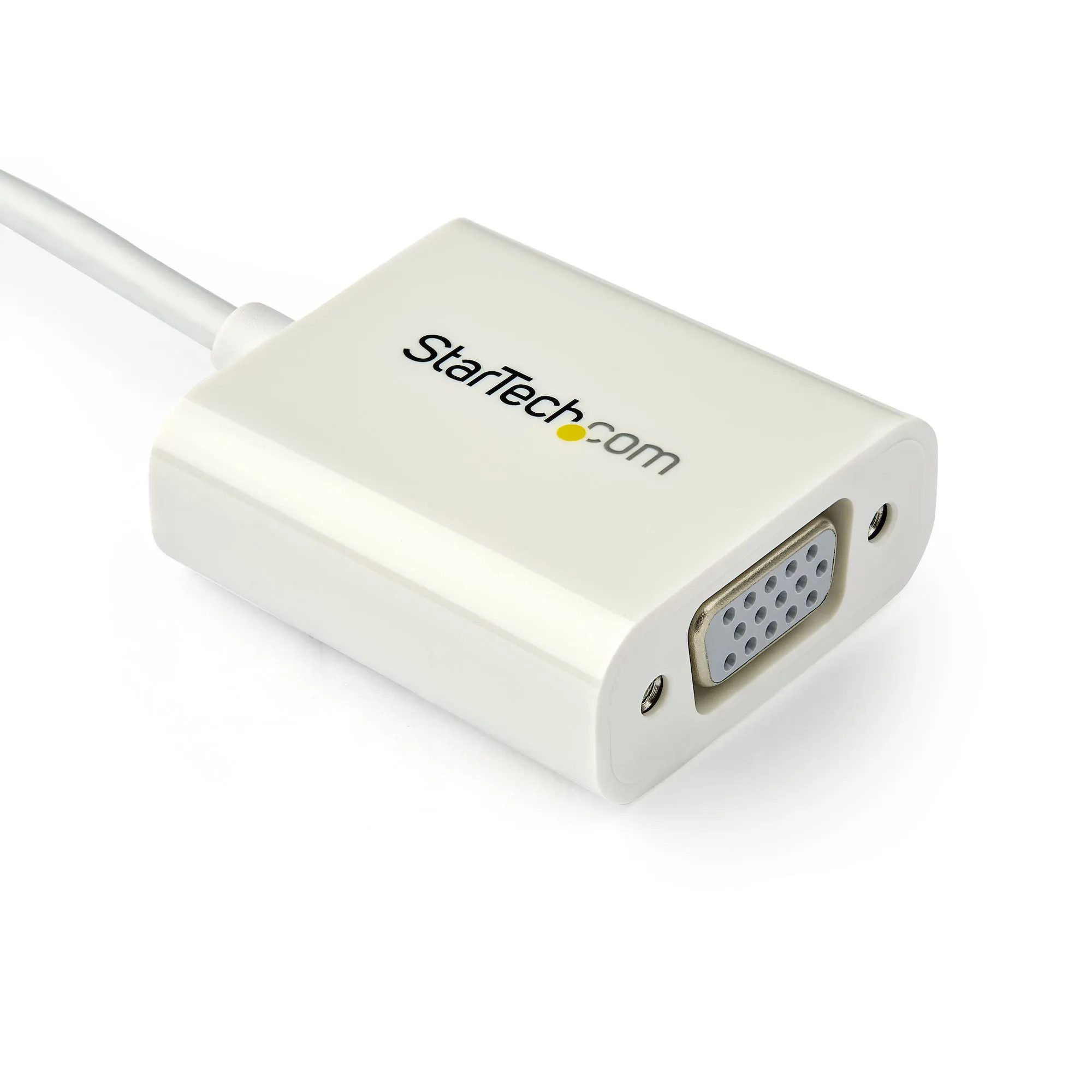StarTech USB-C to VGA Adapter - adapter, Svart