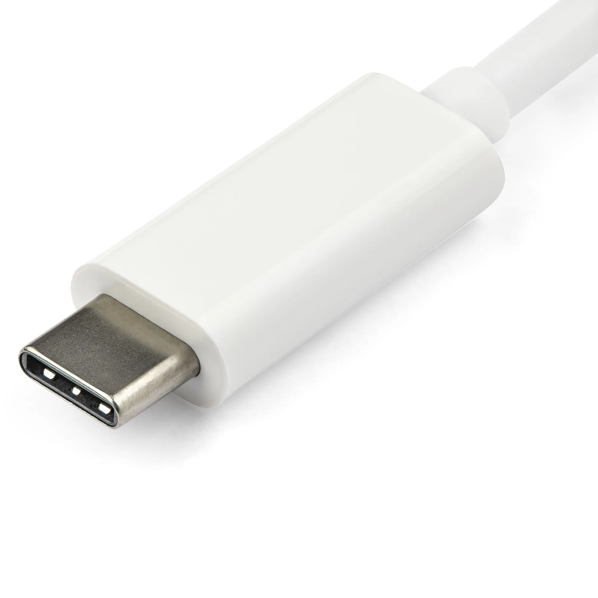 StarTech USB-C to VGA Adapter - adapter, Svart
