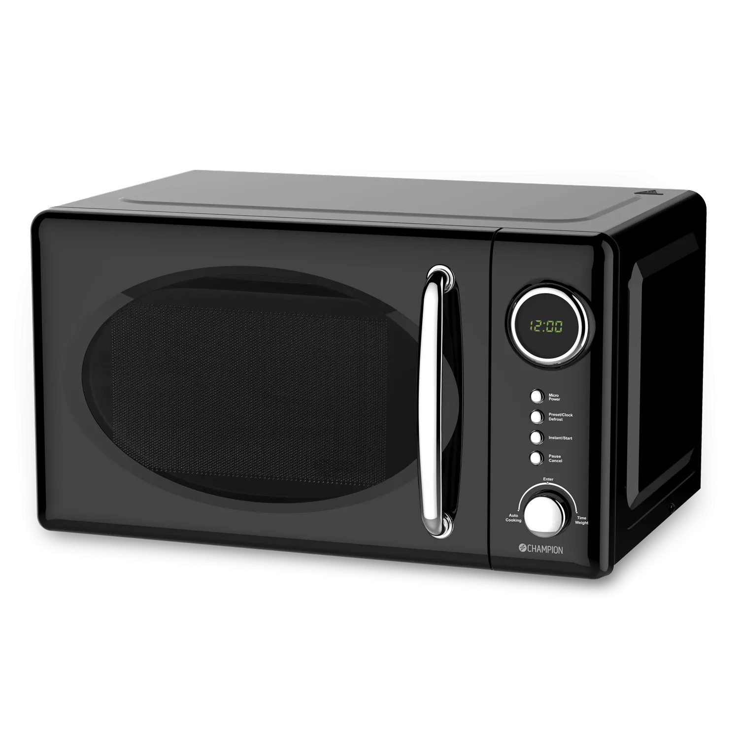 Champion MW025 Retro 700w -mikroaaltouuni, 20l